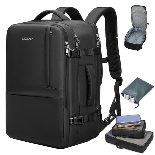 50l expandable travel backpack - expandable,
