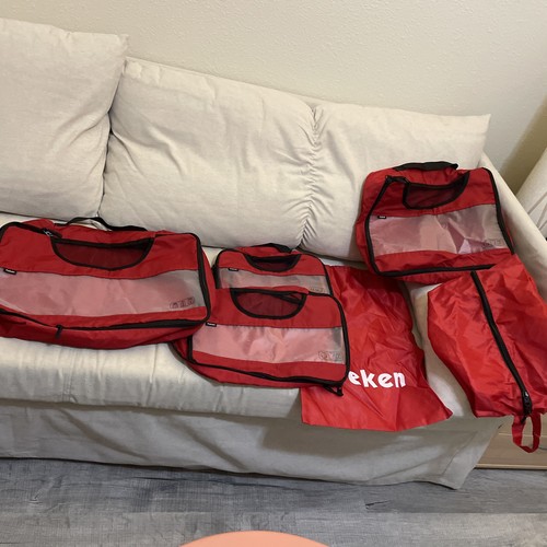 Veken packing cubes travel - cubes,