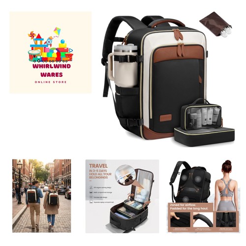 Elegant 40l travel backpack - 40l,