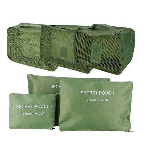 Green travel luggage - travel, packing