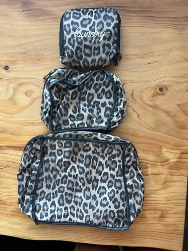 Leopard print laundry bag - leopard,
