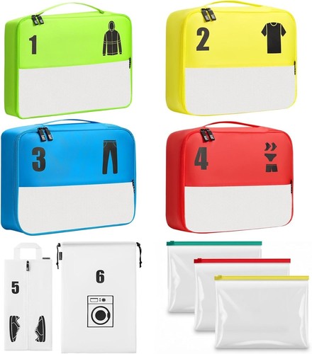 Piece travel packing - 6-piece,