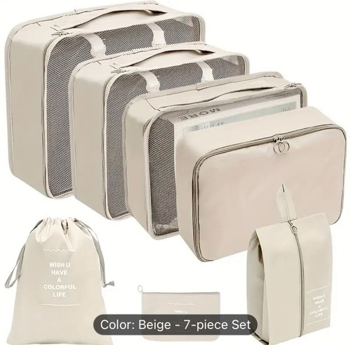 Piece set packing cubes - packing,