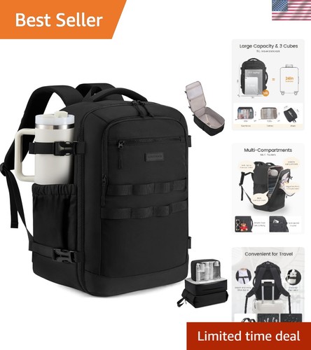 Ergonomic 50l travel backpack - travel,