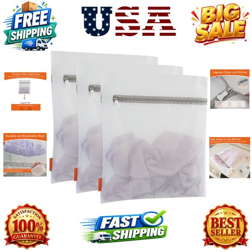 Mesh laundry bags pack - mesh, 3